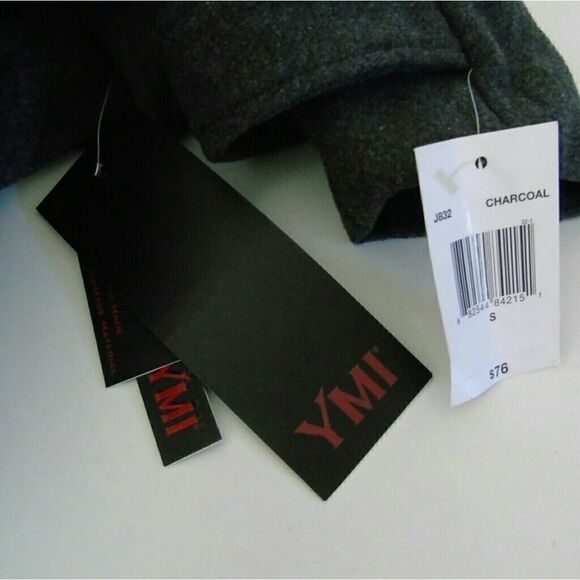 Trench Jacket Yunior Womens Charcoal Gray NWT - Picture 3 of 6